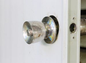 damaged door knob